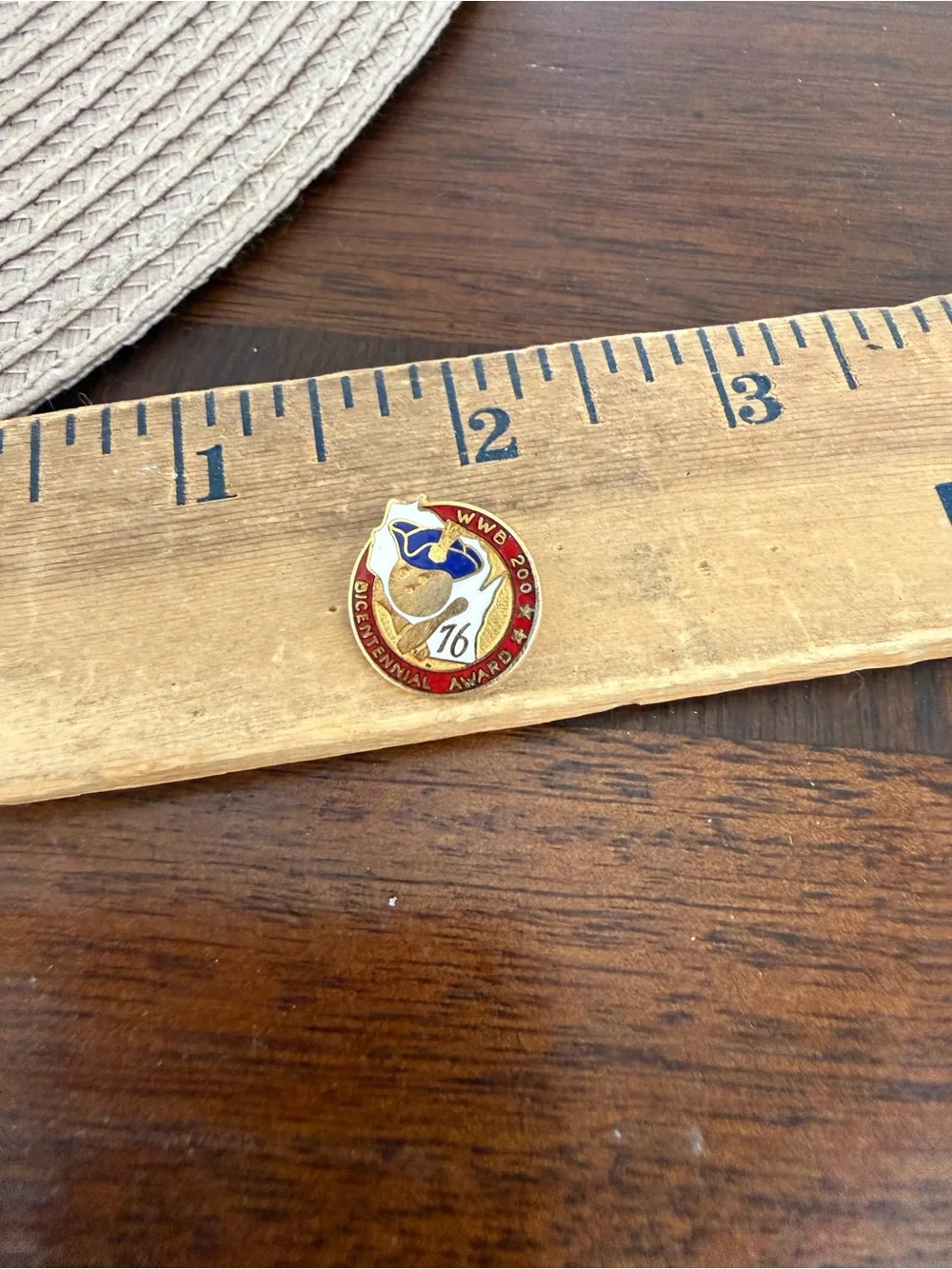 Vintage Bowling Brooch